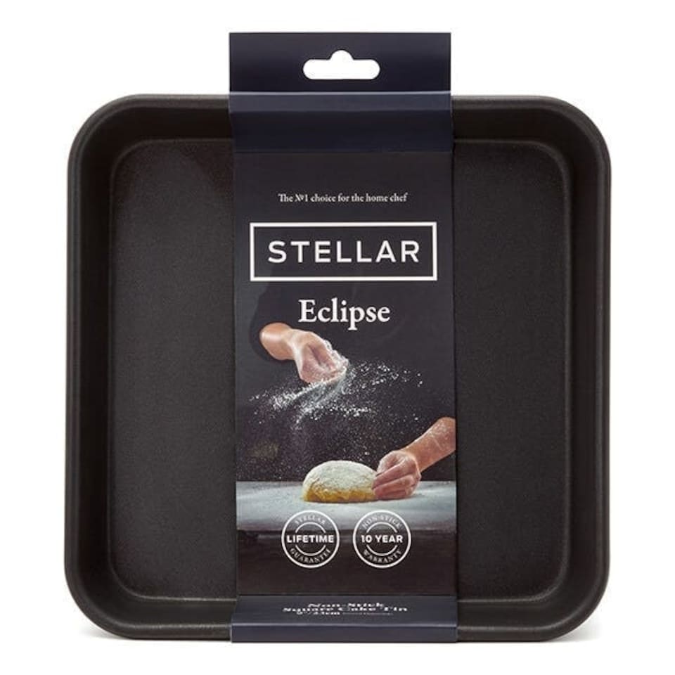 image 1 of Stellar Eclipse 23cm Square Cake Tin
