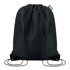 MidOcean Shooppet RPET 190T Drawstring Bag - Black - One Size Black