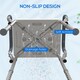 image 5 of HOMCOM Rust-Free Aluminium Bath Chair with Adjustable Height