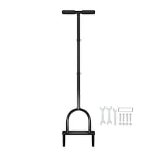 Harbour Housewares Hollow Tine Lawn Corer - 24.5cm x 1M - Black