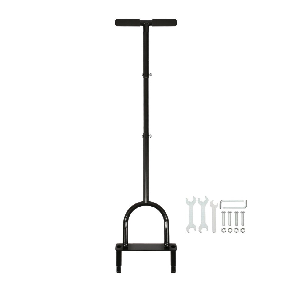 image 1 of Harbour Housewares Hollow Tine Lawn Corer - 24.5cm x 1M - Black