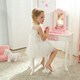 image 2 of Teamson Kids Gisele Play Vanity Set with Mirrors