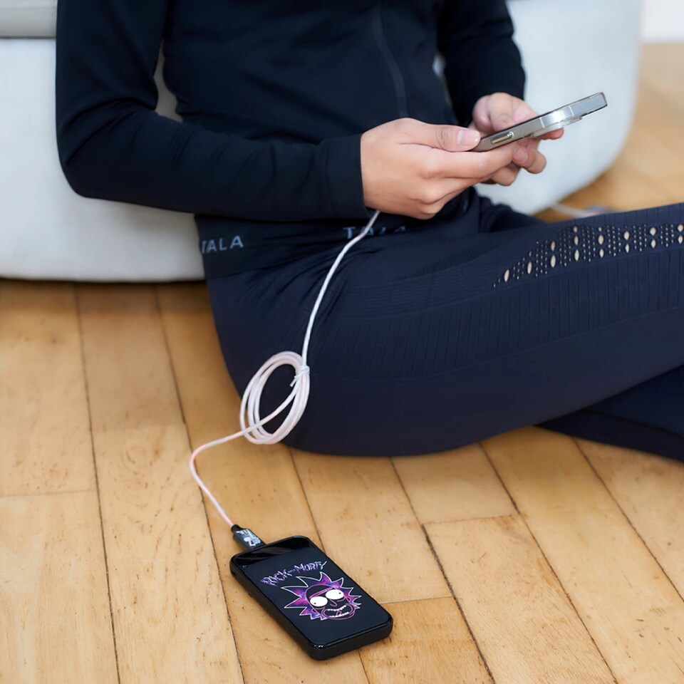 image 1 of Lazerbuilt Official Rick & Morty LED Power Bank 10000 mAh