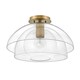 image 5 of Hinkley Lotus Dome Pendant Ceiling Light Heritage Brass