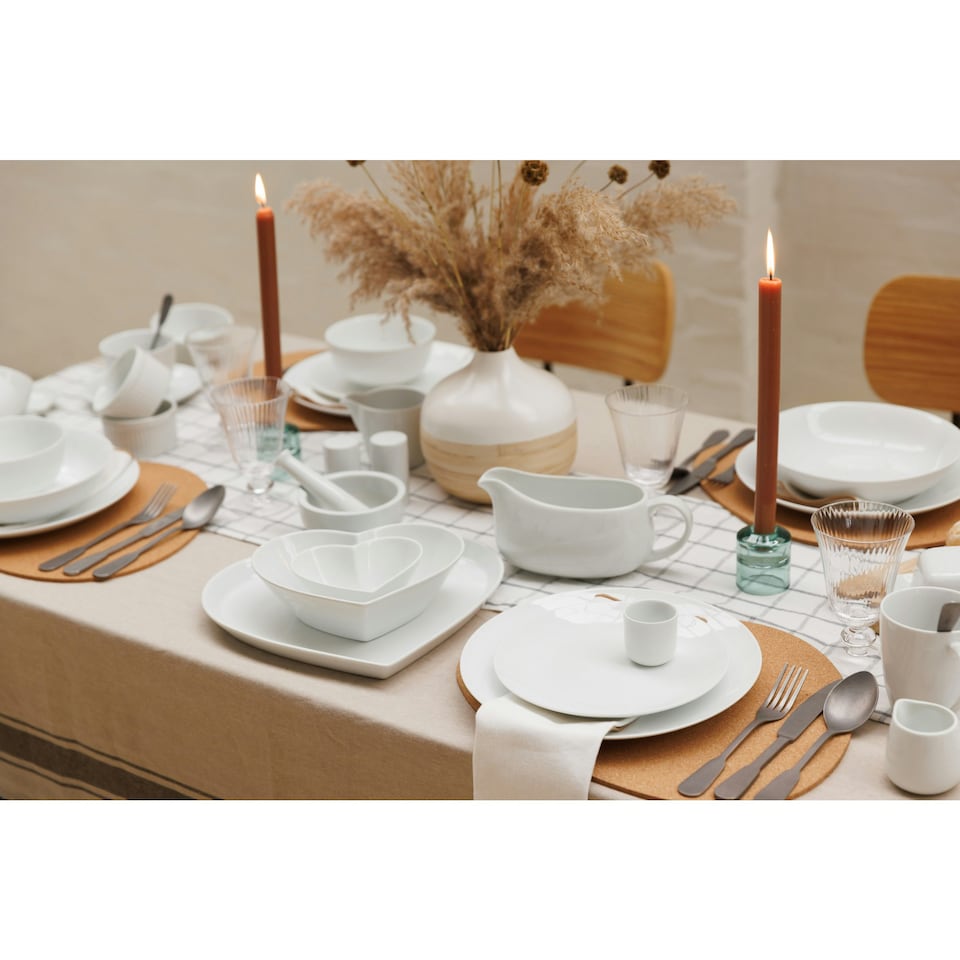 image 1 of Mikasa Gravy Boat White Porcelain 700ml