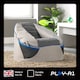 image 4 of PLAY-R1 Alpha Kids Gaming Bean Bag Chair Grey Video Gaming Bean Bags | Grey | Grey | 1