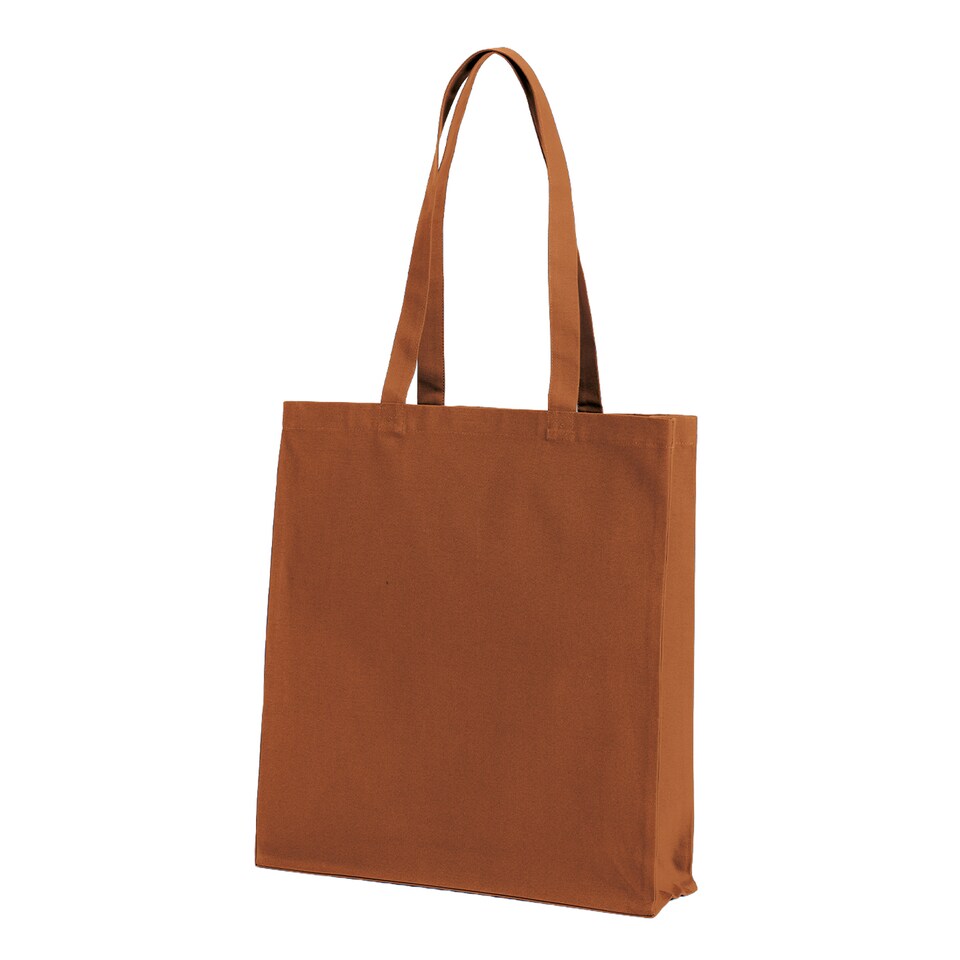 image 1 of Nutshell Premium Canvas Tote Bag | Brown | Chestnut | 1