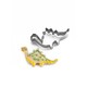 image 8 of KitchenCraft Cookie Cutter Set Dinosaur 4 Piece