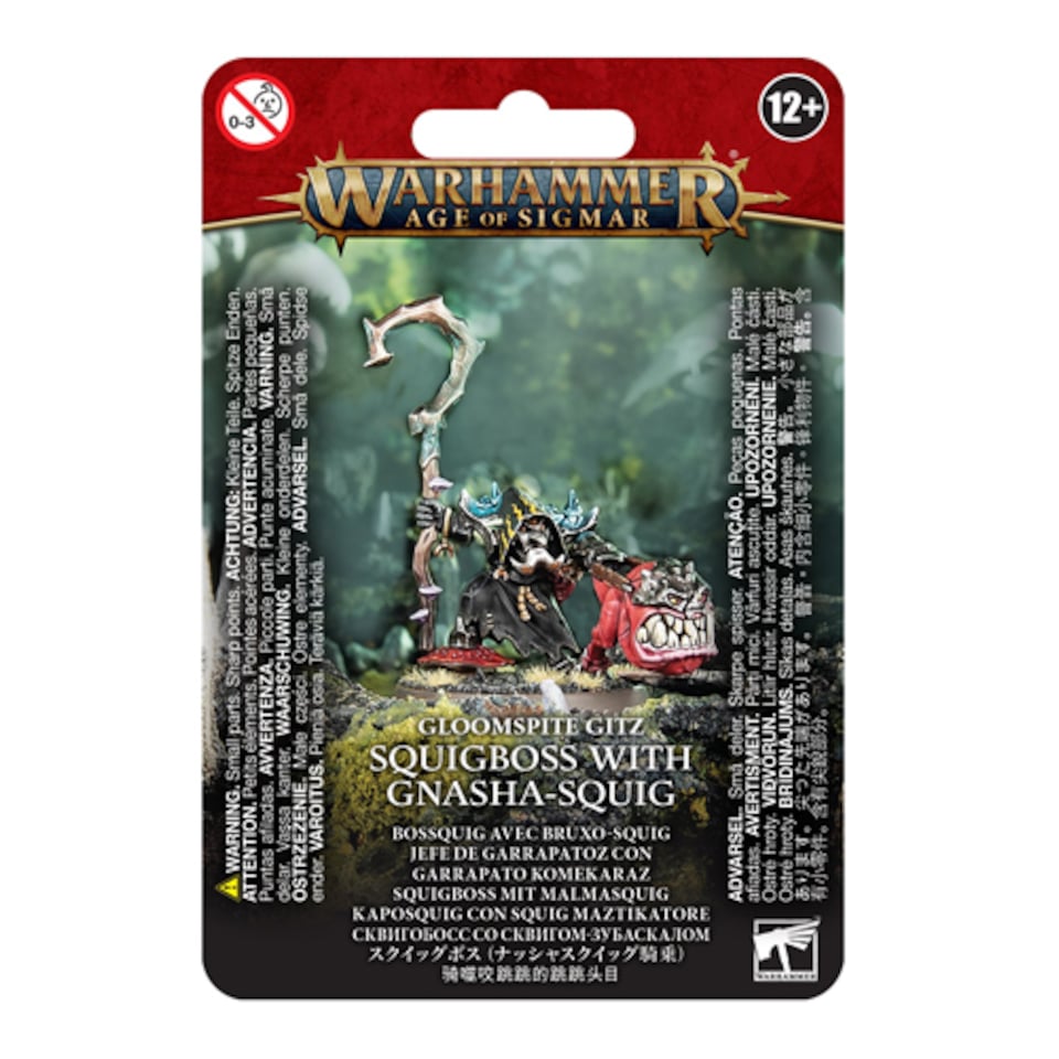 Squigboss With Gnasha-Squig - Brand New