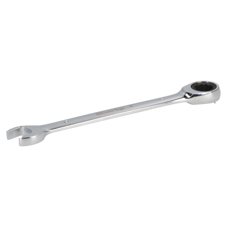 image 1 of 10mm +13mm Metric Ratchet Combination Spanner Wrench Reversible 72 Teeth