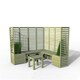 image 1 of Forest Garden Modular Wooden Garden Seating Set Number 3