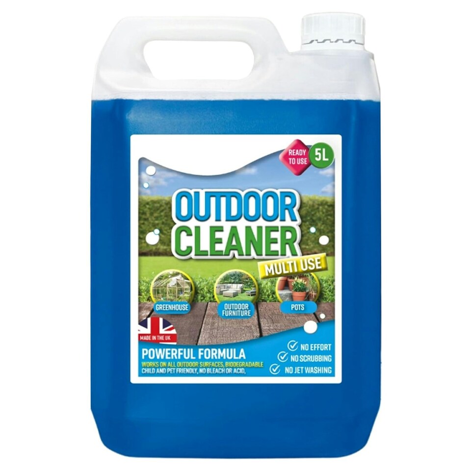 image 1 of 5 Litre Pressure Sprayer & Multi Purpose Ready To Use Outdoor Cleaner