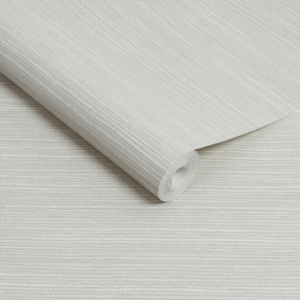image 1 of Superfresco Easy Emperor Grasscloth Pearl Texture Wallpaper Cream | Cream