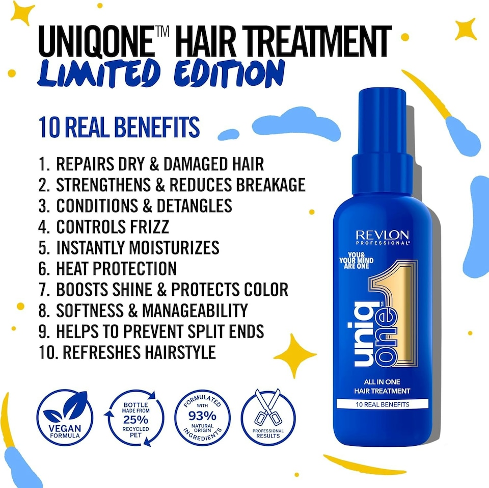 image 1 of Revlon Professional UniqOne Hair Treatment Limited Edition 150ml