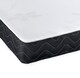 image 3 of Mars Black Border Hybrid Mattress - 17cm Deep, Medium-Soft Feel | Black | European King Size