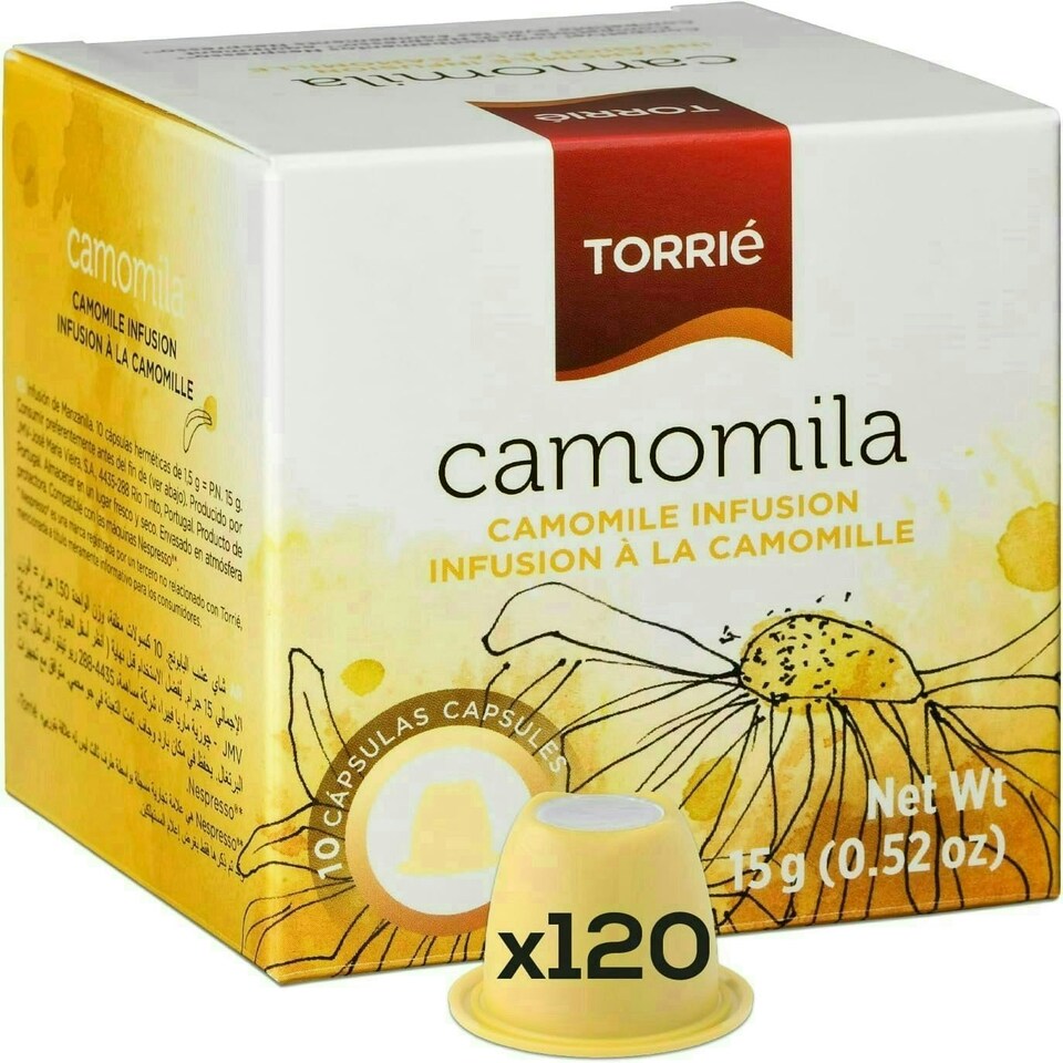 image 1 of Camomile Tea Nespresso ® Compatible Coffee Machine Capsules (120 Pods)