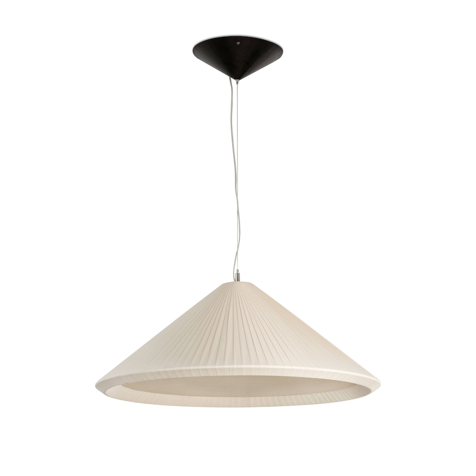 image 1 of Hue 3 Light Small Dome Ceiling Pendant Ivory, E27