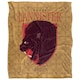 image 2 of Game Of Thrones House Lannister Blanket - Multicoloured - One Size