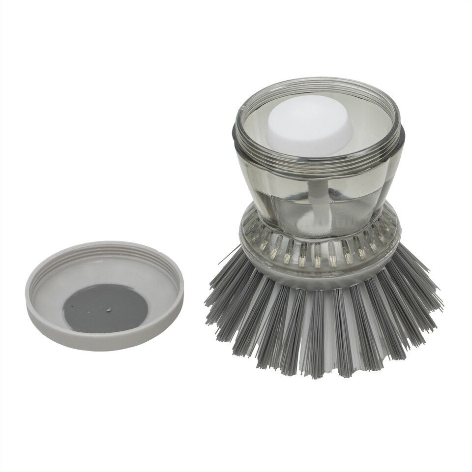 image 1 of JVL Soap Dispenser Scrubbing Brush