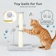 image 3 of Skylos 51cm Cat Scratching Post Natural Sisal Heavy Duty Base with Toy Ball