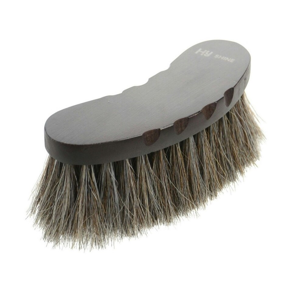 HySHINE Deluxe Half Round Brush With Horse Hair - May Vary - One Size