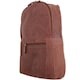 image 3 of Leather Smart Work Travel Back Pack Rucksack with Distressed Look