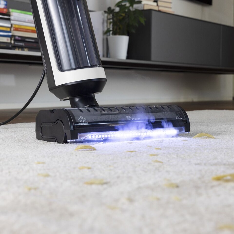 image 1 of Polti RollySteam WD10 Steam Sanitising Wet & Dry Vacuum for Homes with Pets