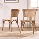 image 2 of Set of 2 Wicker Dining Chairs N/A