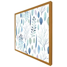 Winter branches & leaves (Picture Frame) Brown | Oak | L