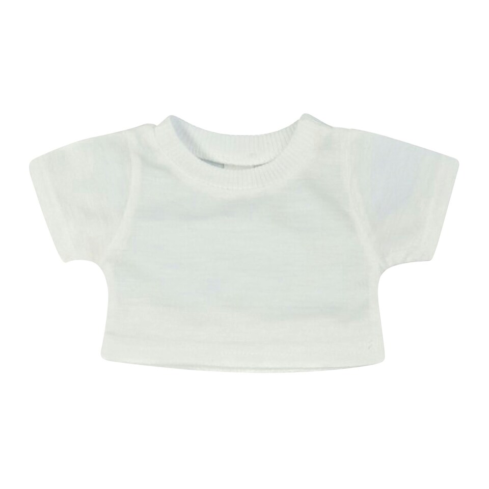 image 1 of Mumbles Teddy Bear T-Shirt Accessory - Sublimation White - M