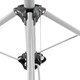image 6 of KCT 4 Arm Portable Free Standing Rotary Washing Line - 16m Drying Area | Silver