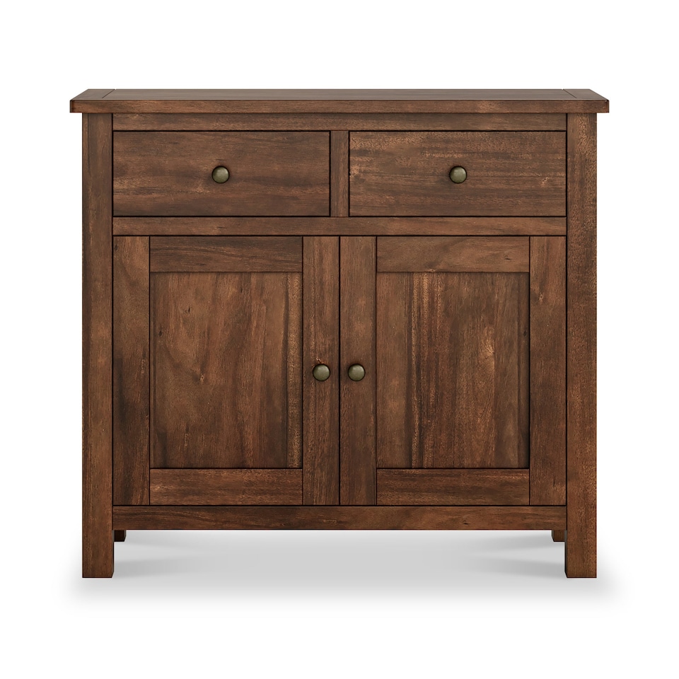 image 1 of Duchy Acacia Small Sideboard Cabinet - Fully Assembled By Roseland Furniture
