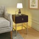 image 3 of Frank Olsen Lyra Lamp/side table Purple | Purple