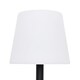 image 9 of Preston Black LED Rechargeable Table Lamp