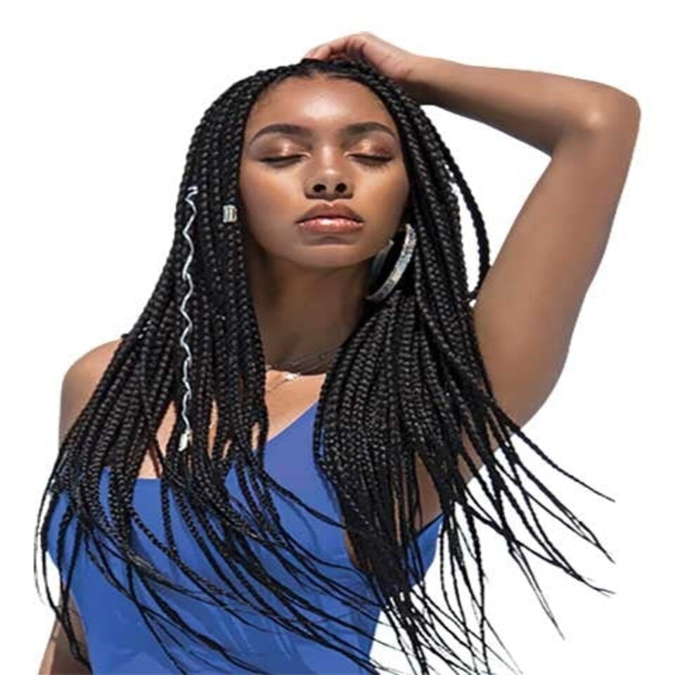 image 1 of X Pression Syn 2X Pre Stretched Ruwa Braidx Press Multi | 27 (Size 30) | One Size