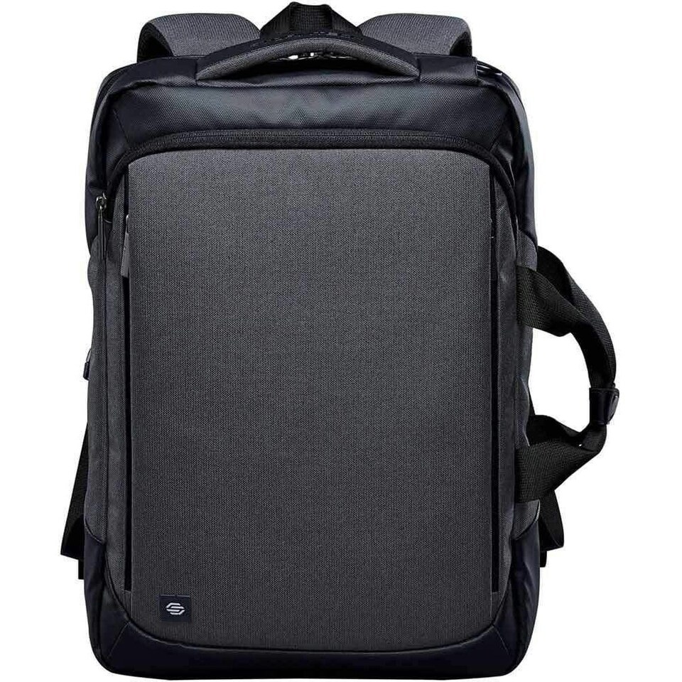 image 1 of Stormtech Adults Unisex Road Warrior Computer Bag - Graphite Grey/Black - One Size