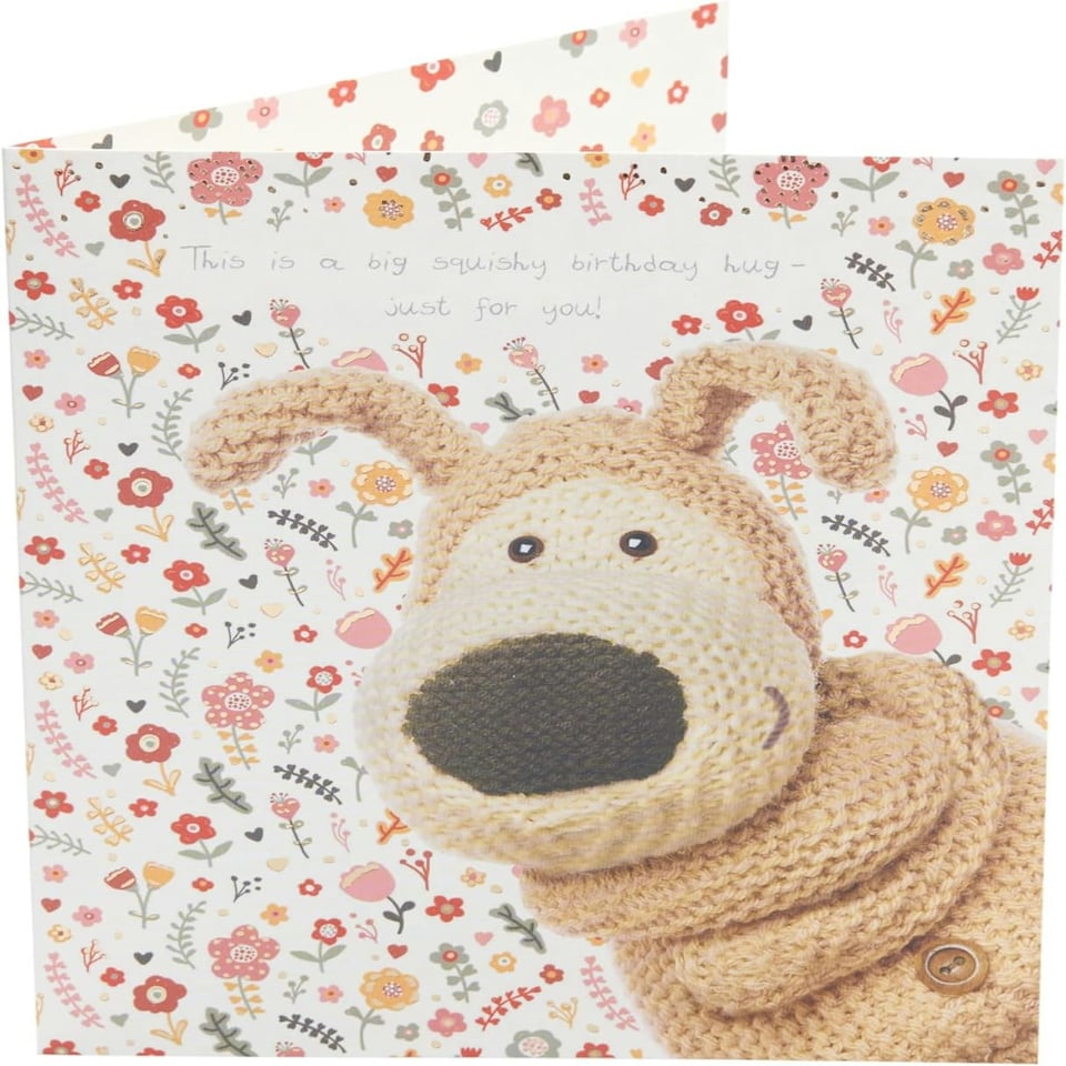 image 1 of Boofle Hug Cute Design Birthday Card