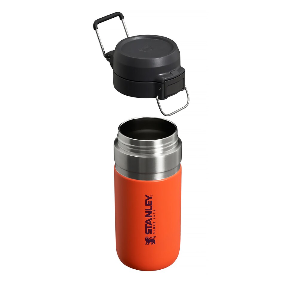 image 1 of Quick Flip Water Bottle 0.47L | Orange | Orange | Not provided