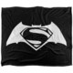 image 1 of Batman V Superman Logo Blanket - Multicoloured - One Size