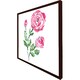 image 2 of Rose print (Picutre Frame) Black | XS