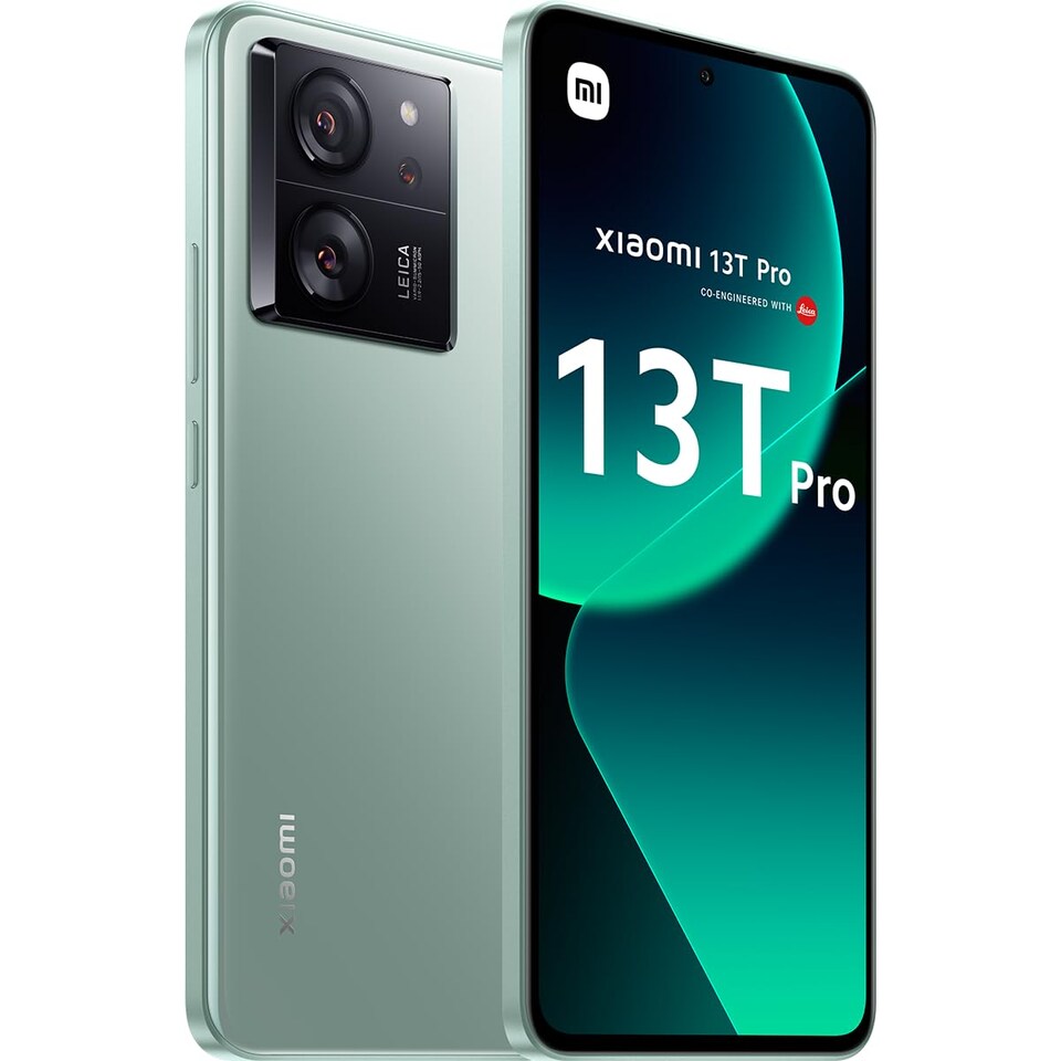 image 1 of Xiaomi 13T Pro 512GB 12GB RAM Meadow Green Smartphone | Green | Meadow Green | 1