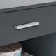image 4 of Rio Costa Bedside with 1 Drawer Grey