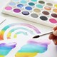 image 3 of Ooly Lil' Watercolour Paint Pods - Set of 36 Colours