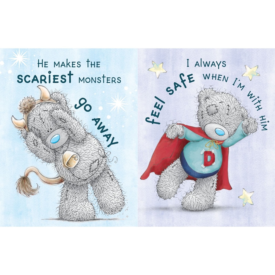 image 1 of My Super Dad Tatty Teddy Gift Book for Fathers Day