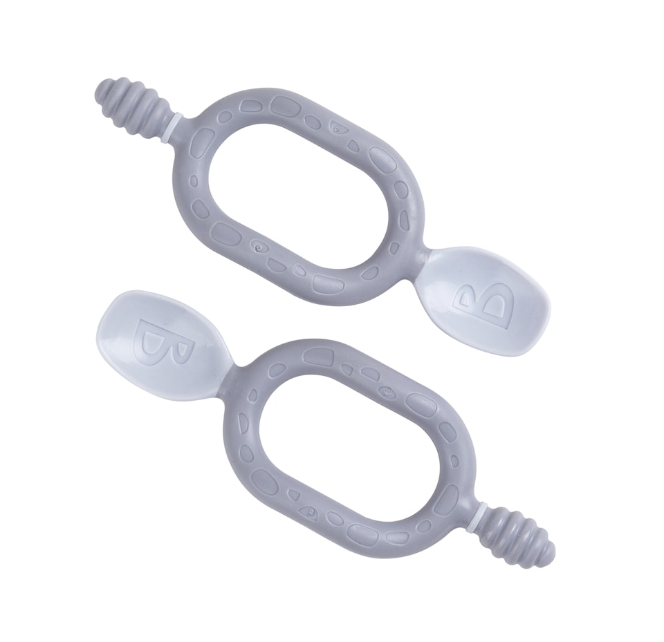 image 1 of Bibado Dippit Baby Weaning Spoon & Dipper Mist 2 Pack 6m+