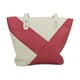 image 3 of Eastern Counties Leather Adalyn Grain Leather Handbag - Pink/White - One Size Pink