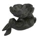 image 5 of Rabbit / Bird Bath Cast Iron Feeder Sitting Ornament Garden Feature Statue House