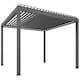 image 1 of Outsunny 3 x 3(m) Electric Louvered Pergola Aluminium Pergola w/ LED Light