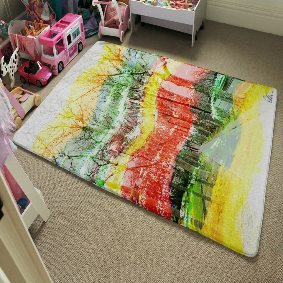 image 1 of Vanishing point (Rug) Multi | XL: 160x230cm