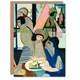 image 1 of Ernst Ludwig Kirchner Art Card The Cafe Abstract Painting